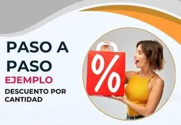 Descuento por cantidad en PrestaShop: configuración paso a paso (3×2, % y monto fijo)